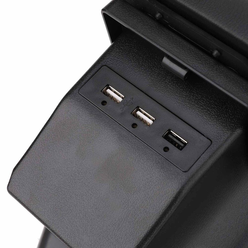 For MG ZS 17-22 Armrest Central Consoles Box Arm Rest With USB Charge White Line