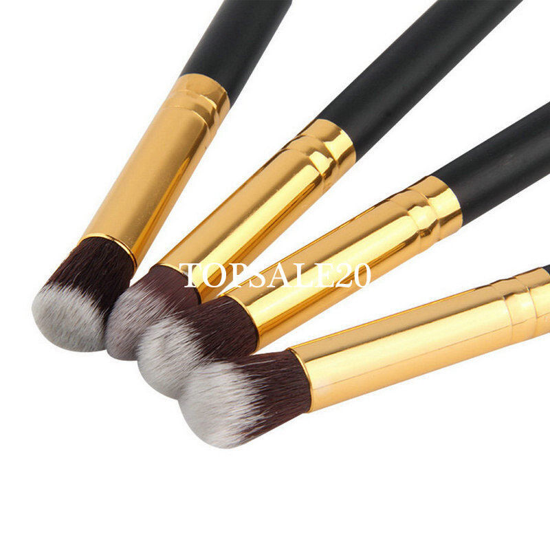 4PCS Pro Eyeshadow Blending Brush Set Professional Eye Makeup Brushes