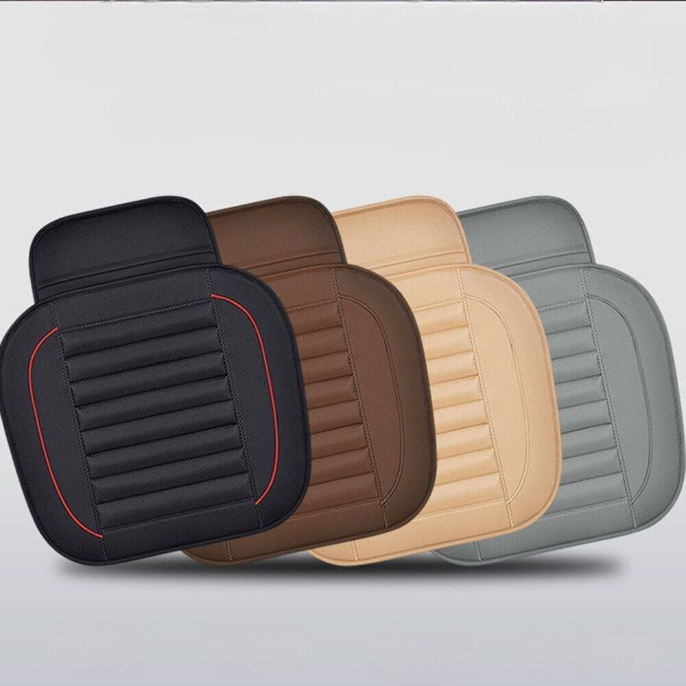 Universal Car Front Seat Cover-Breathable Leather Pad Cushion Surround Protector