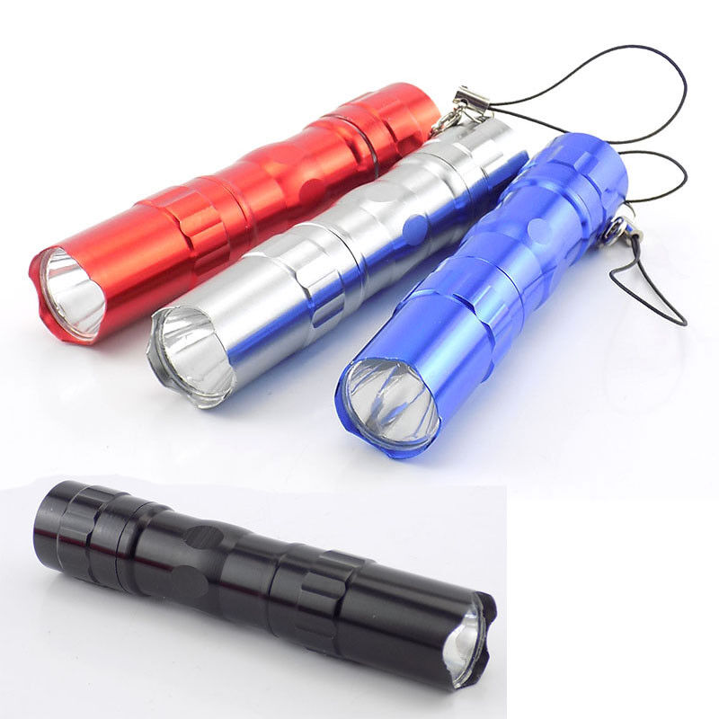 Waterproof Torch light lamp Pocket Keychain Lanterns Mini Flashlight High Power