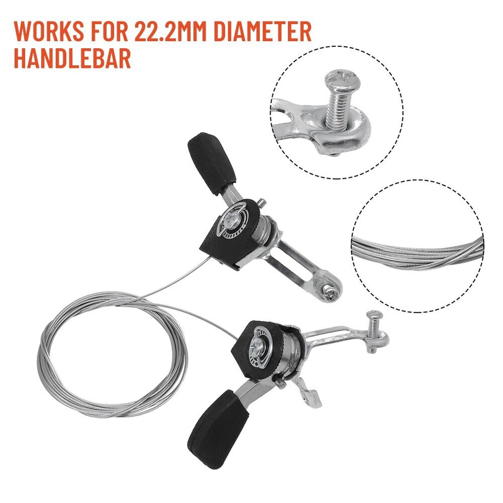 Optimize Your Bike's Gear Shifting with Thumb Shifters 3x6/3x7 18/21 Speeds