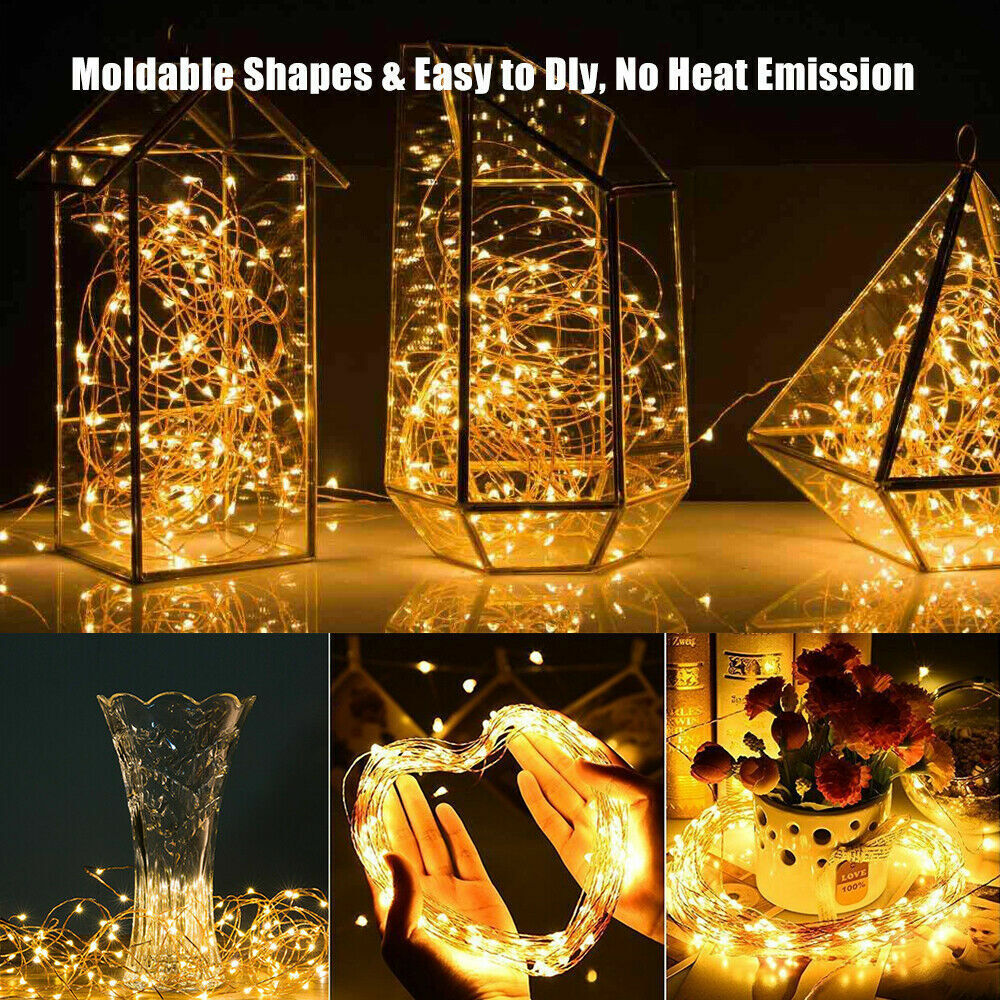 Solar String Lights 300 LED 30M Solar Fairy Light Copper Wire Outdoor Garden