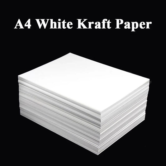 50X 300G House of Paper Smooth White A4 Card Stock Cardstock Paper Painting DIY