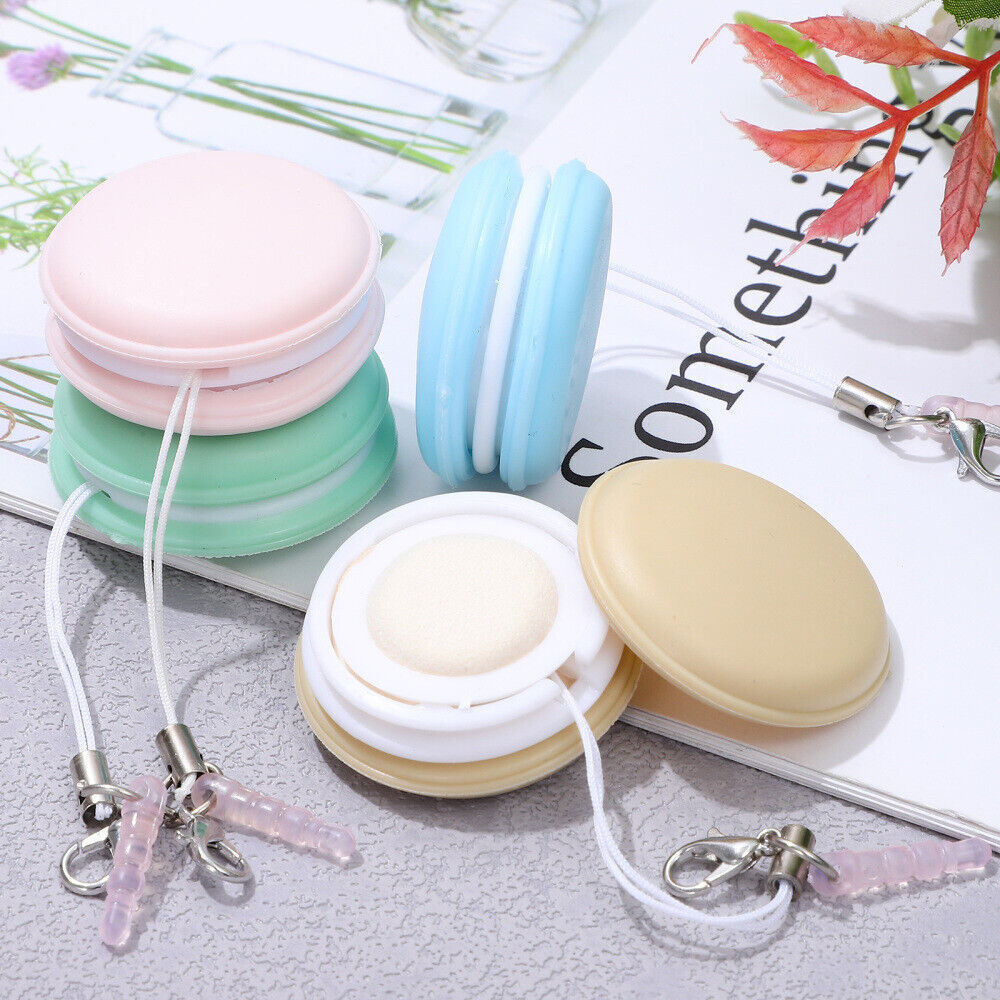 Macaron Shaped Mobile Phone Screen Lens Glasses Wipe Cleaning Candy Color #T