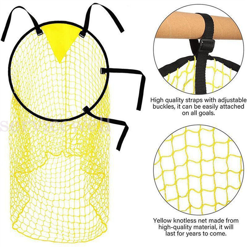 Football Net Outdoor Garden Football Goal Net Trainer Rebounder Soccer Ball