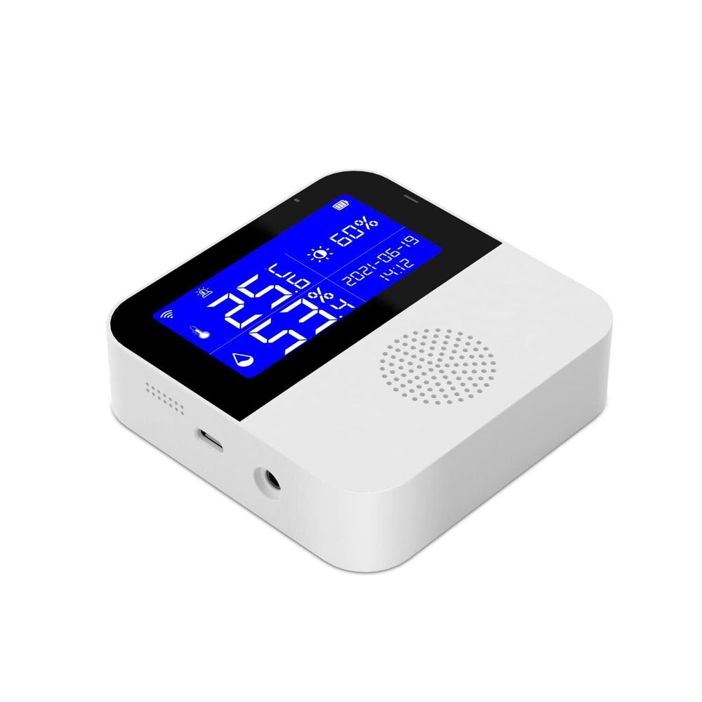 Smart WiFi Wireless Temperature Humidity Sensor Fridge Thermometer Hygrometer