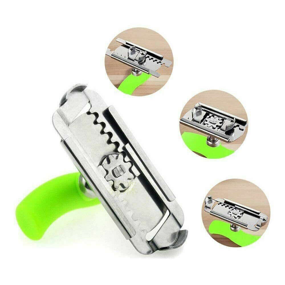 New Adjustable Stainless Steel Easy Grip Jar Lid Opener Top Bottle Twist Tool