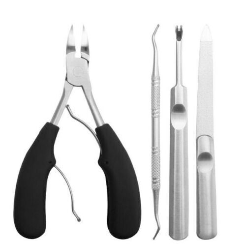 Medical-Grade Toenail Clippers Podiatrist's Nippers for Thick and Ingrown Nail