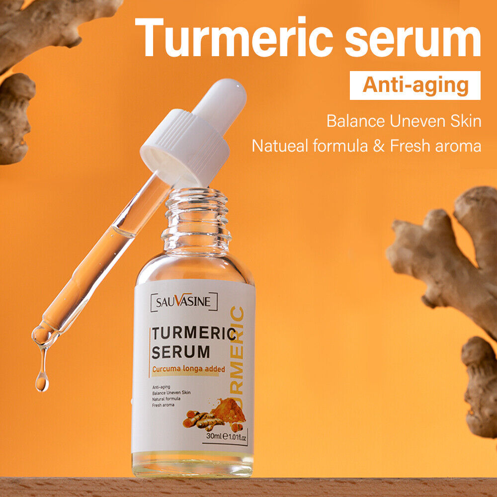 2~Turmeric Serum Dark Spot Corrector Remove Wrinkle Tumeric Face Whitening Cream