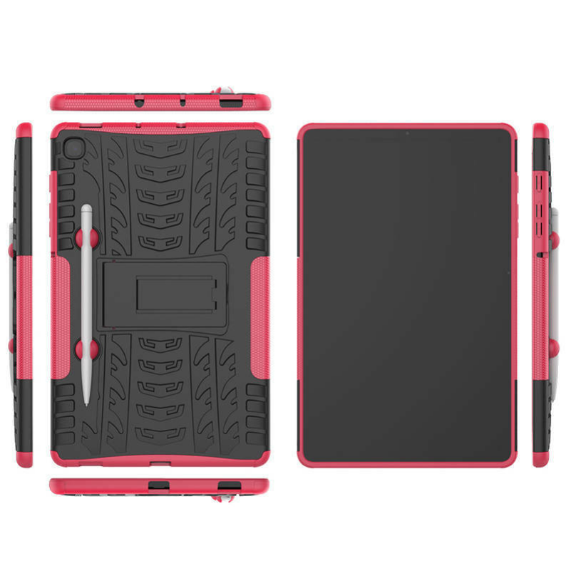 Rugged Rubber Case Cover Stand For Samsung Galaxy Tab S6 Lite 10.4" P610 P613