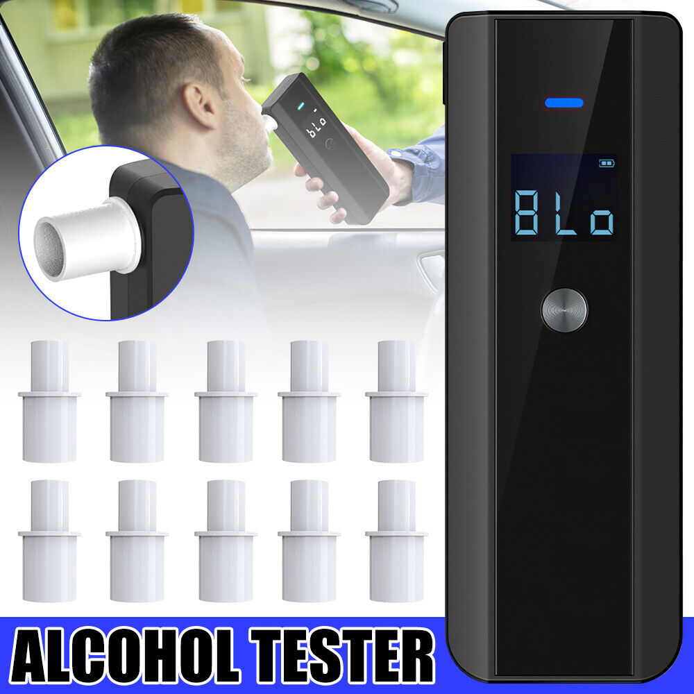 Portable Digital Alcohol Breathalyser Personal Breath Breathtester LCD Tester