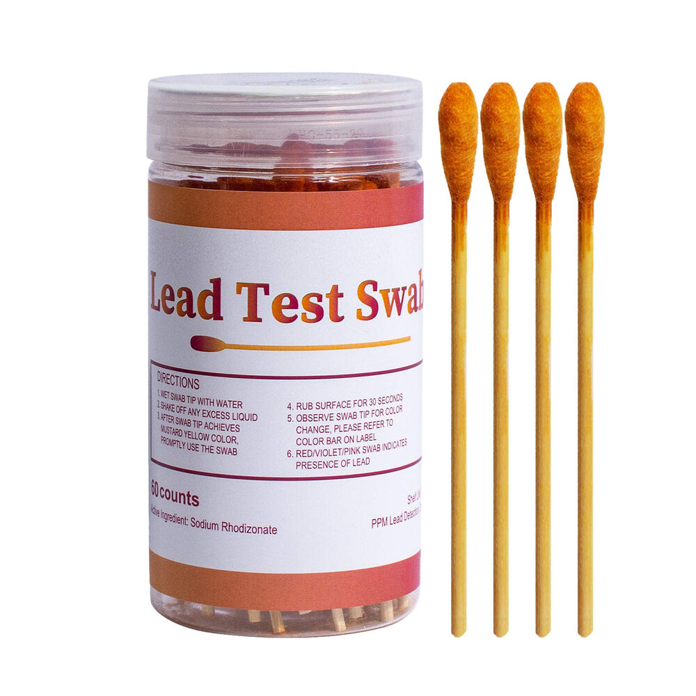 30Pcs Test Swabs Lead Paint Test Kit Instant Lead Test Kit Quick Results