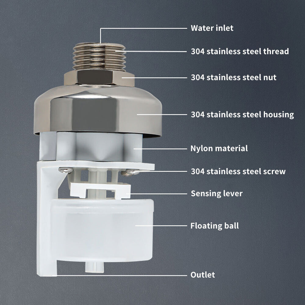 304 Stainless Steel Fully Automatic Water Level Control Float Valve