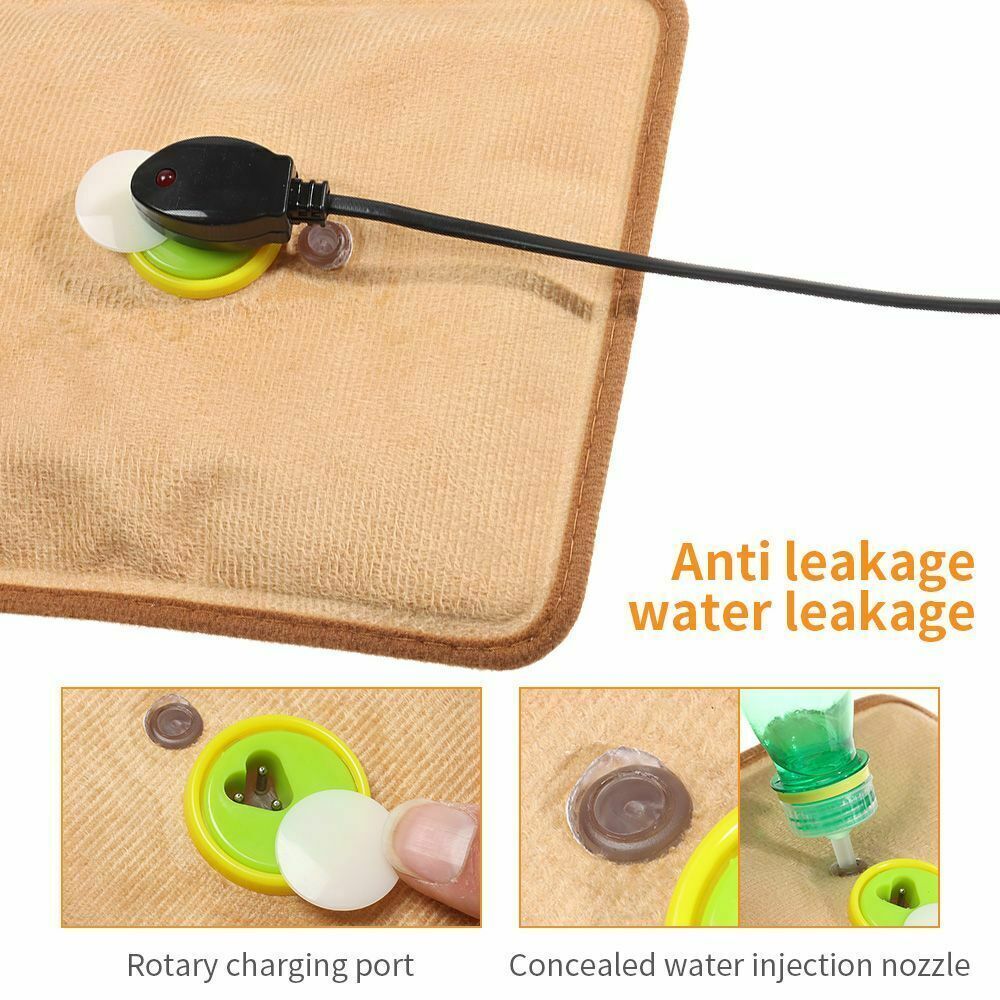 Hot Water Bottle Electric Charging Heating Rechargeable Heat Water Bag War_aa