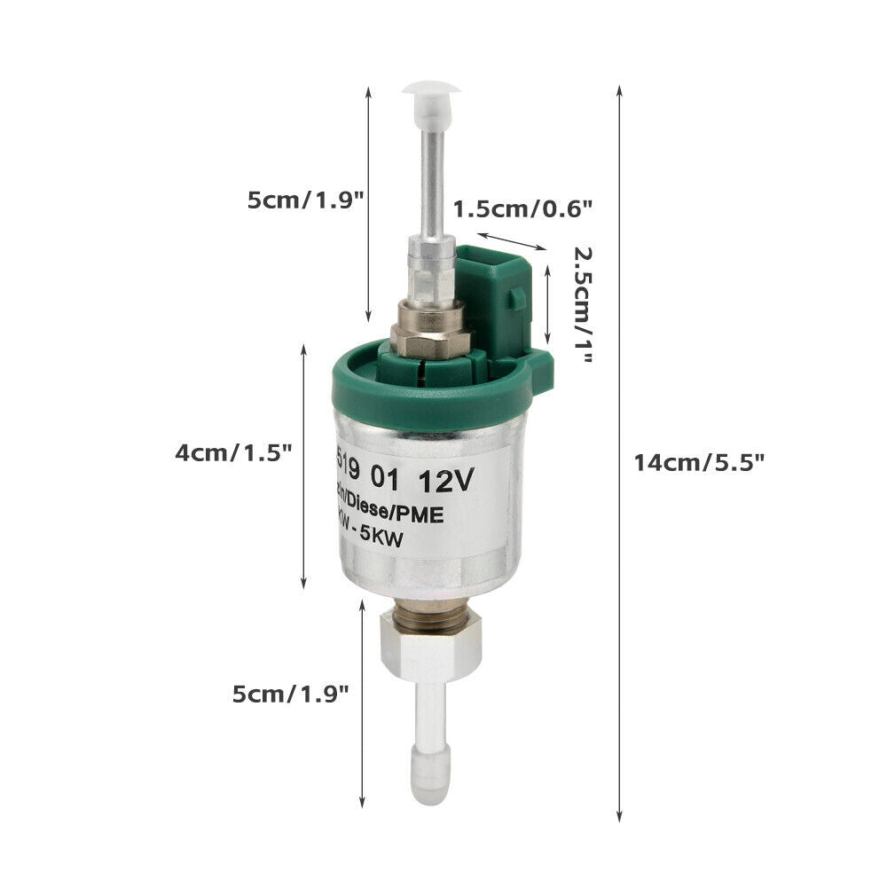 Universal 1-5KW 22ml Diesel Heater Fuel Pump Ultra Quiet For Caravan RV Truck