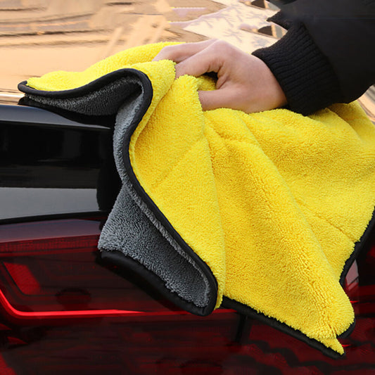 6 x Car Wash Cloth Microfibre Super Absorbent Polishing Cleaning towels Drying