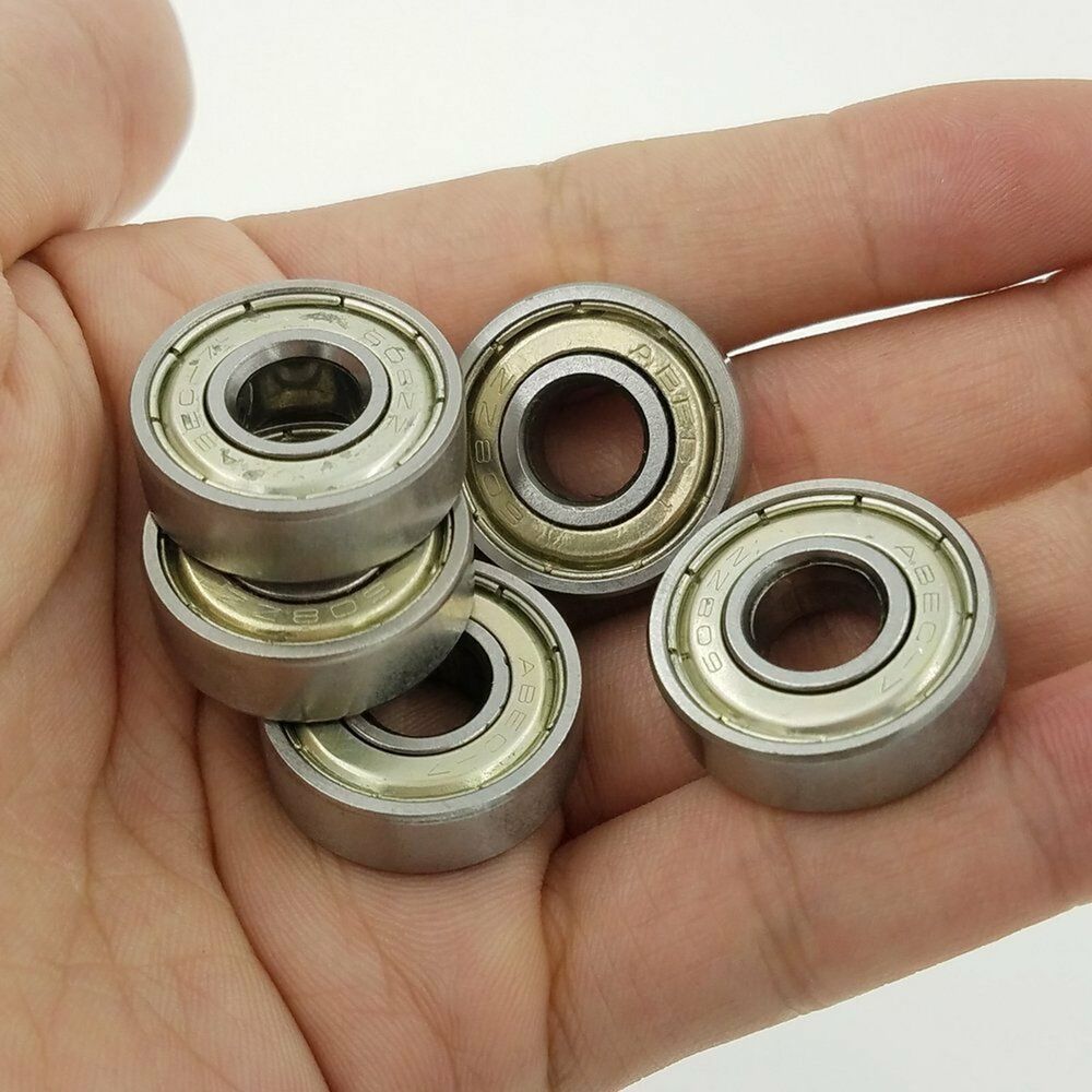 100X 608ZZ Ball Bearings PREMIUM ABEC-5 CNC Skateboard 3D Printer RepRap NEW