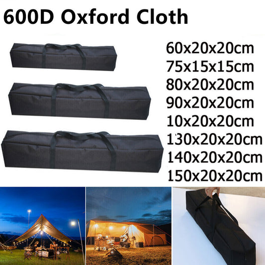 Heavy Duty Canvas Tent Carry Bags Foldable Outdoor Camping Oxford Storage Bag