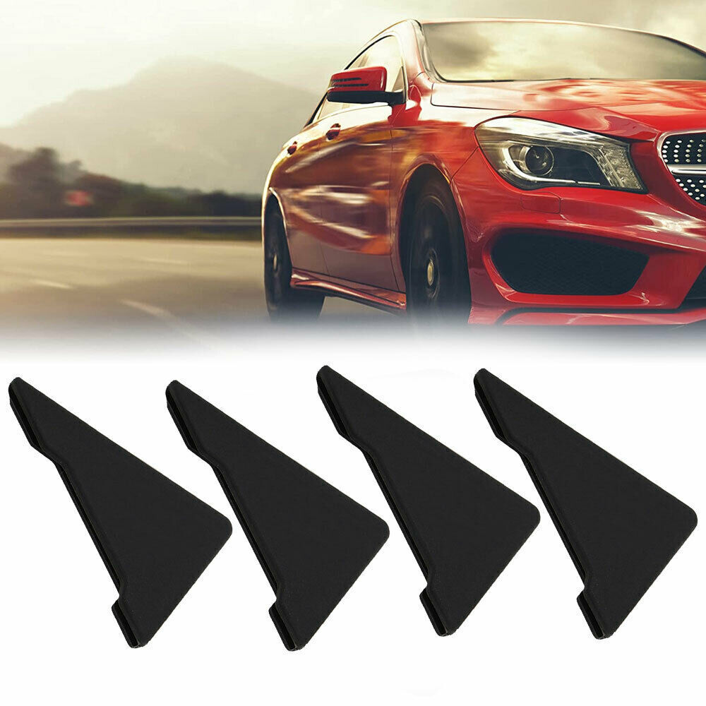 4pcs Car Door 90° Angle Corner Protector Bumper Guard Cover Anti-Scratch Sticker