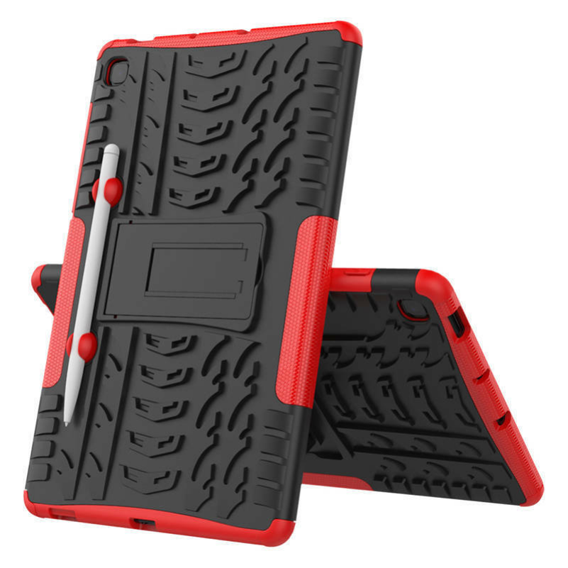 Rugged Rubber Case Cover Stand For Samsung Galaxy Tab S6 Lite 10.4" P610 P613