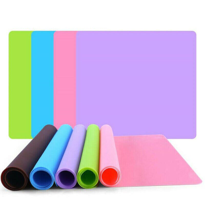 Silicone Non Slip Heat Resistant Placemat Mat Desk Kitchen Table Pad Waterproof