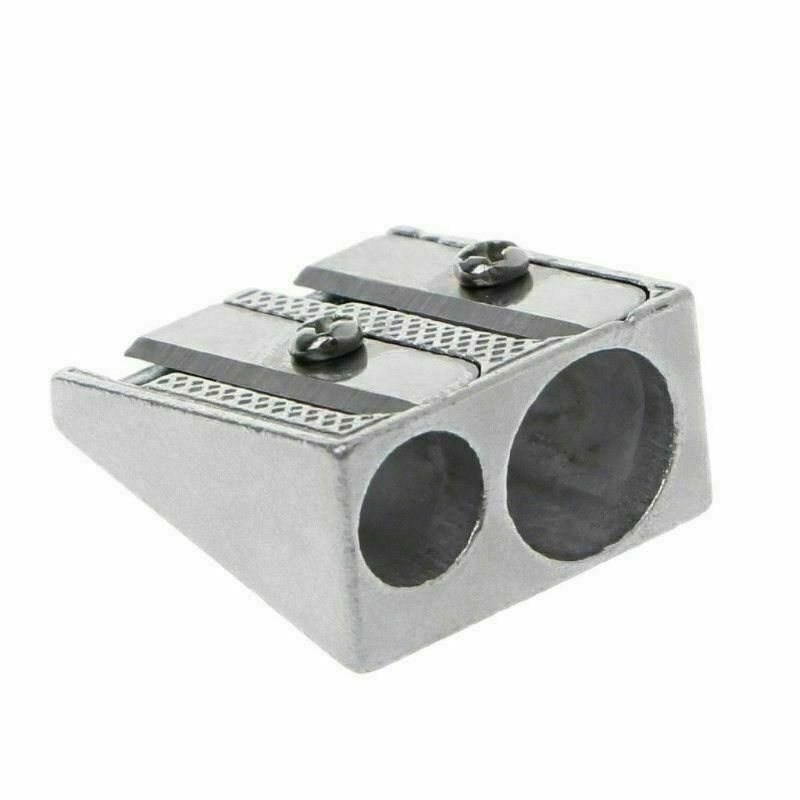 Metal Double Hole Pencil Sharpener Double and Single Hole