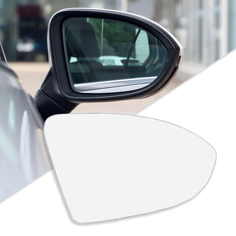 Mirror Glass Right Side for VW GOLF MK7 MK7.5 2013-2018 With Heated Convex Base