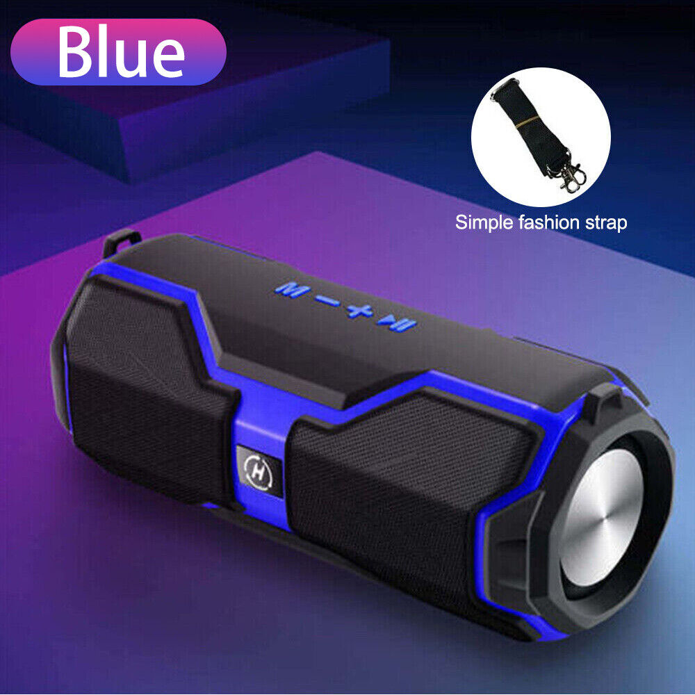 Portable Bluetooth Speaker 5.0 Wireless Powerful Stereo USB TF FM TWS Subwoofer