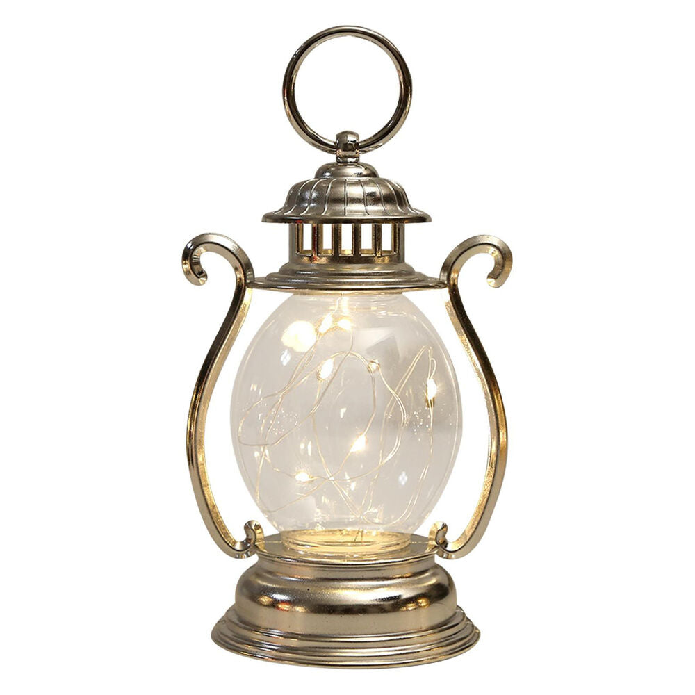 Led Lantern Retro Decorative Hanging Lantern Battery Operated Rustic Lantern