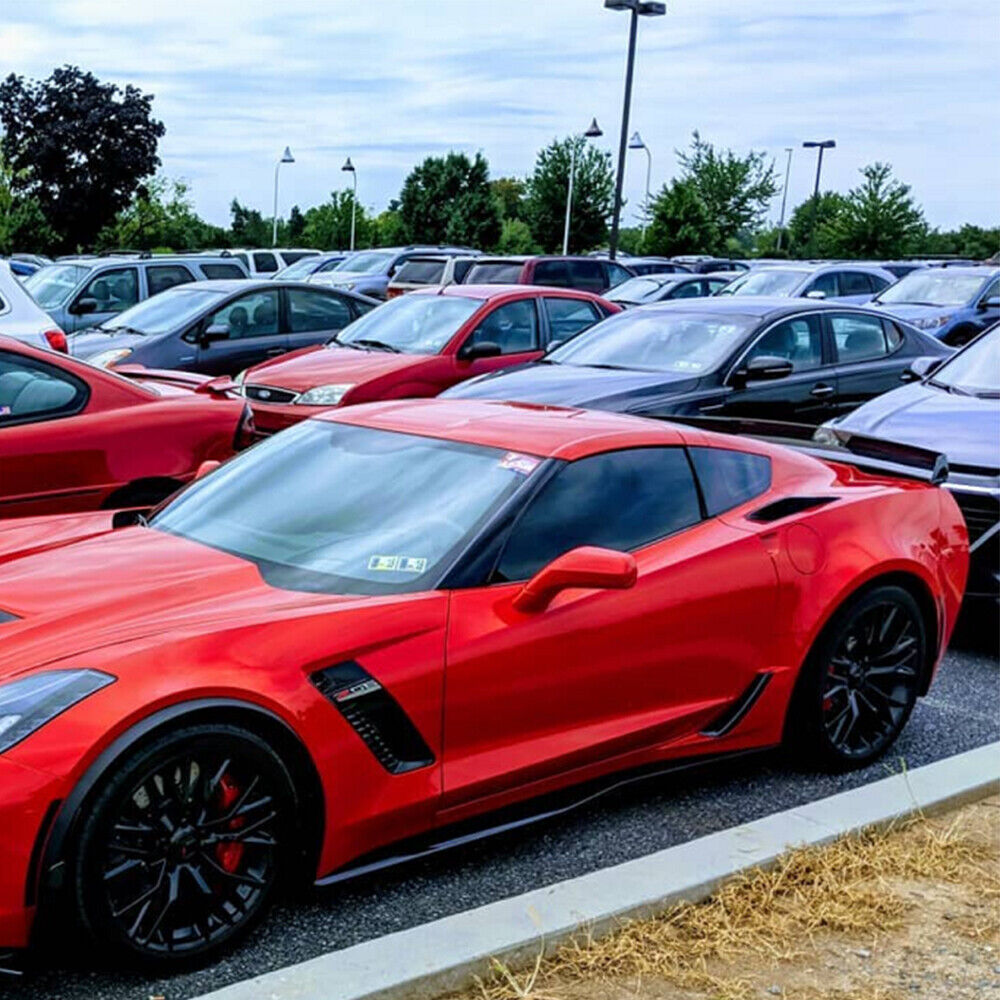 2x Rear Side Marker Lights Lamp For Chevrolet Corvette C7 2014-2019 Red