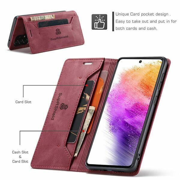 Wallet Leather Flip Case Cover For Samsung Galaxy A33 A23 A13 A53 A73 A04S A22