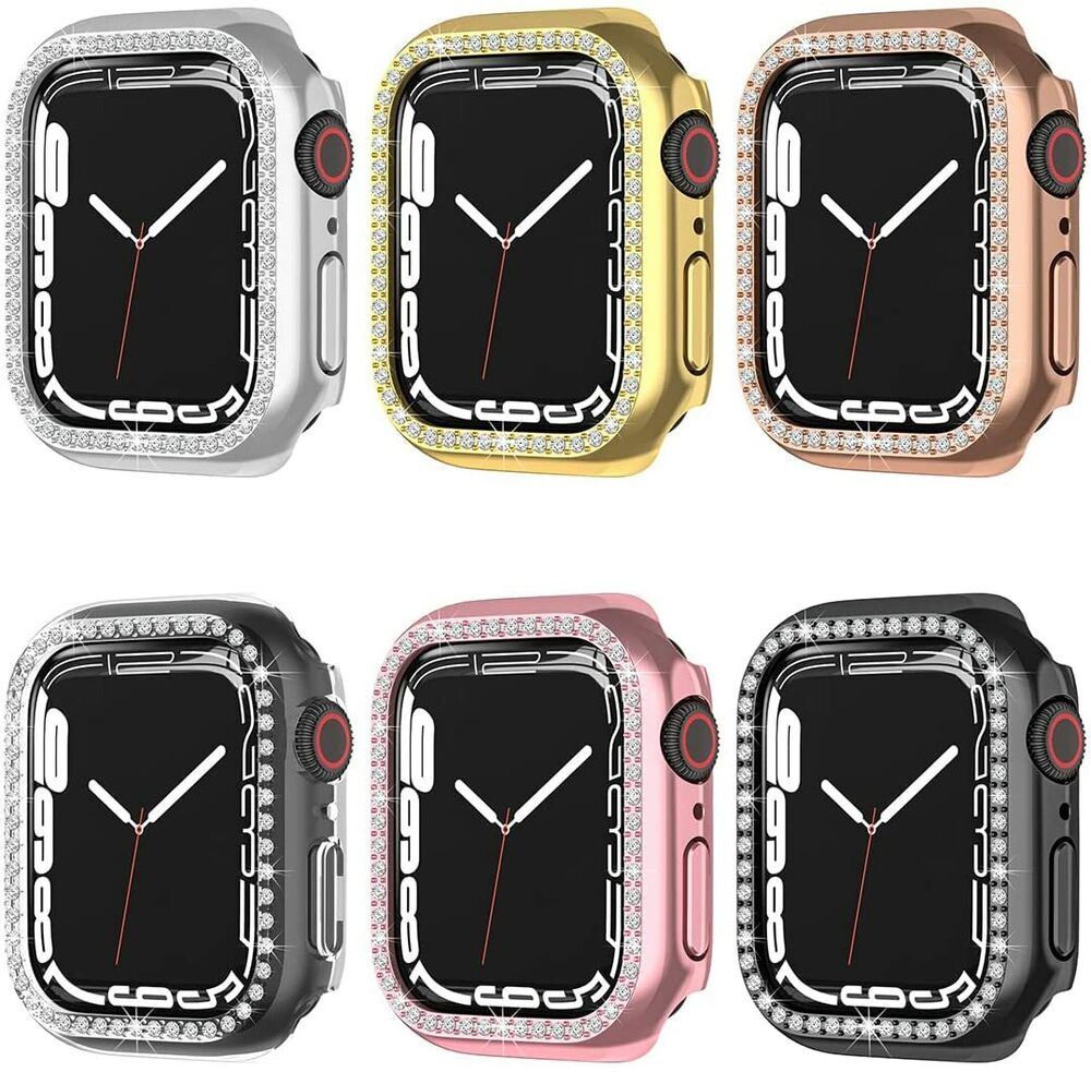 Full Glass Cover For Apple Watch Series Ultra 9 SE 8 7 6 5 4 Case 45 41 44 40mm