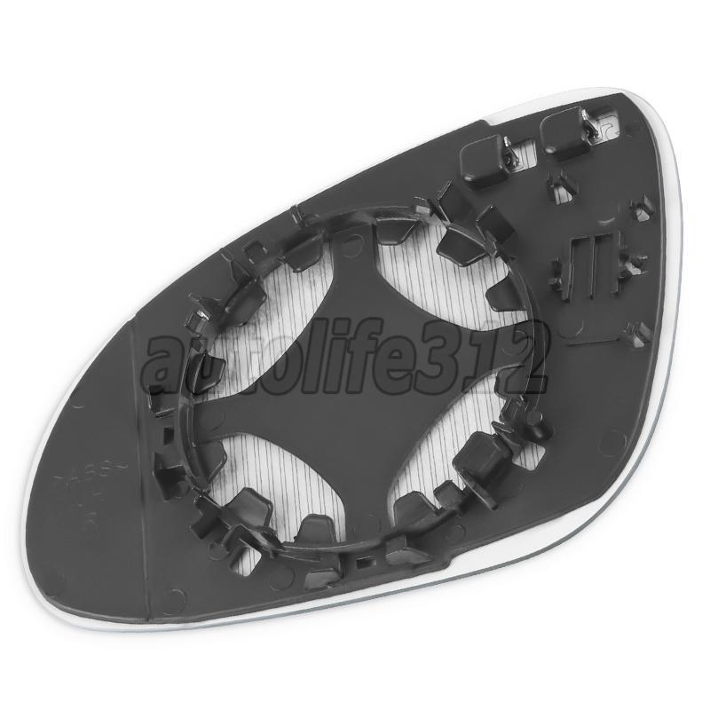 RIGHT DRIVER SIDE MIRROR GLASS RH FOR VW GOLF MK5 2004-2008 CONVEX HEATED PLATE