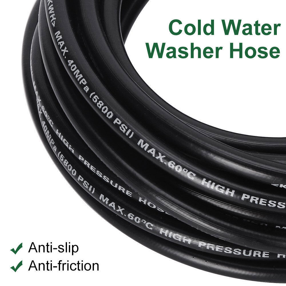 M22 High Pressure Washer Hose 10m Replacement Pipe for Karcher K2-K7 Type A Hose