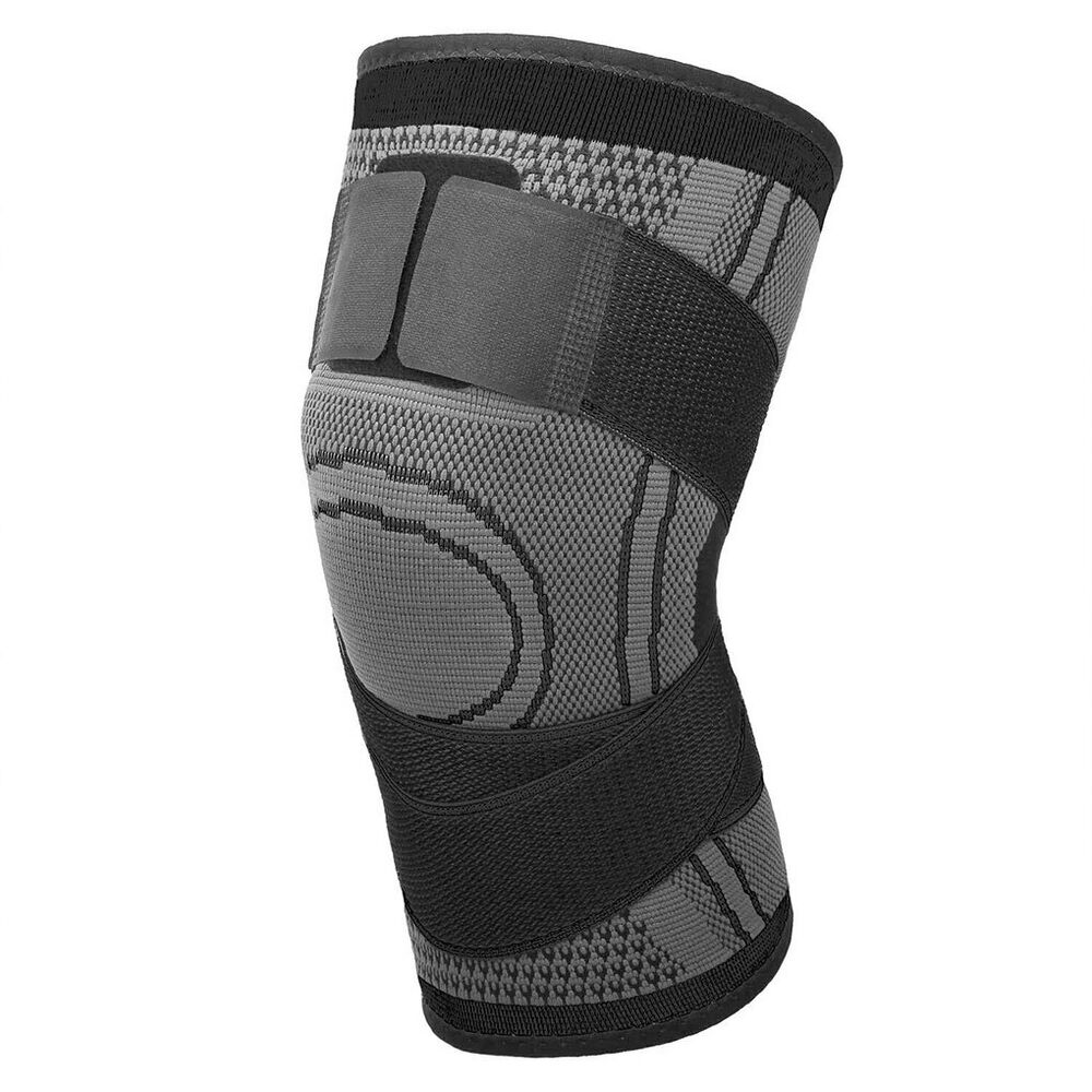 Knee Support Brace Compression Sleeve Arthritis Pain Relief Gym Sport Running