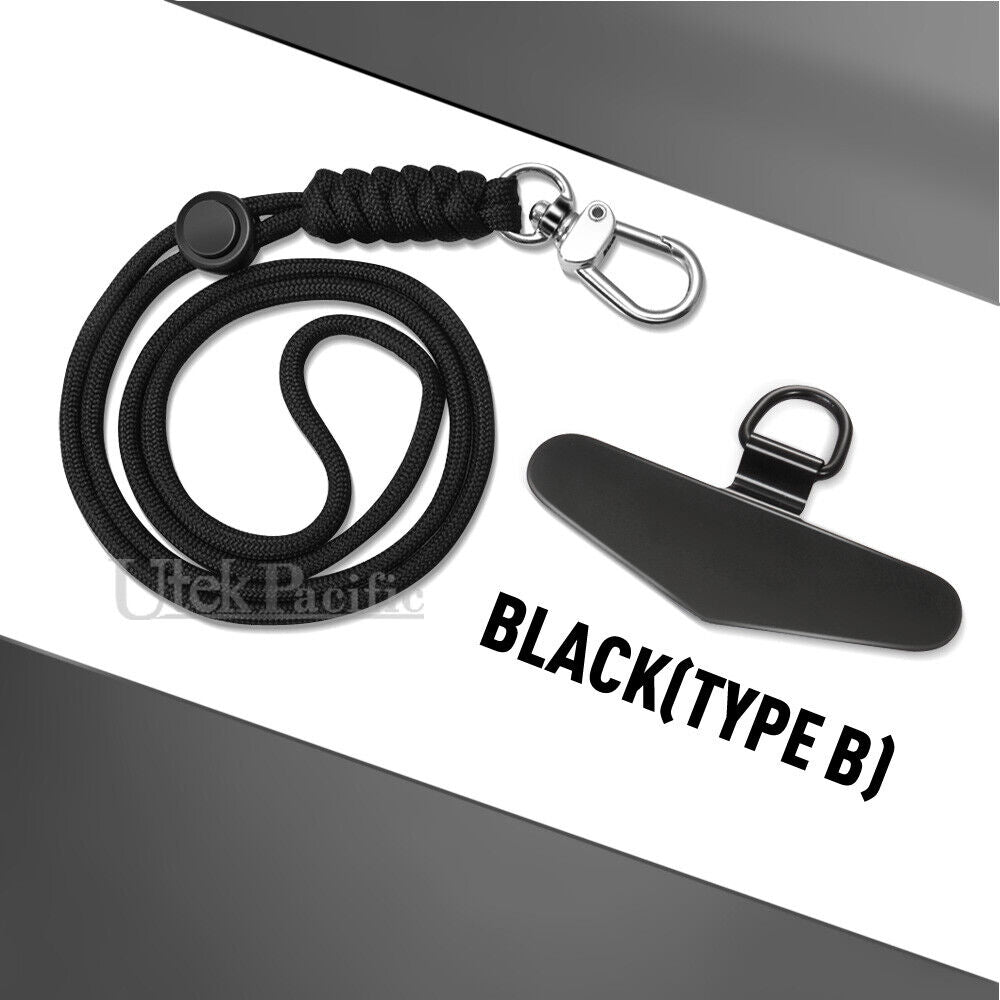 Ultra-thin Stainless Mobile Phone Lanyard Patch Gasket Detachable Anti-lost