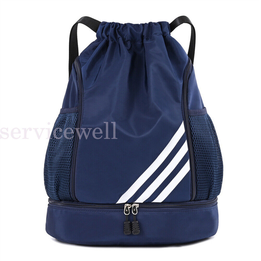 Drawstring Backpack Waterproof String Bag Sackpack Outdoor Travel Sports School