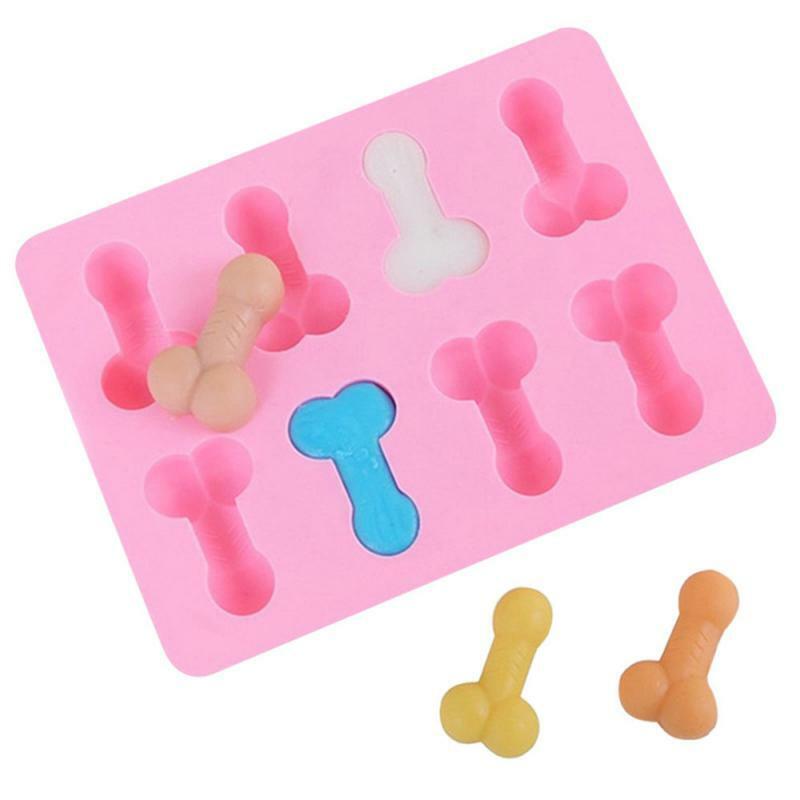 Willy Penis Chocolate Mould Ice Cookie Jelly Silicone Mold Novelty Hens Party