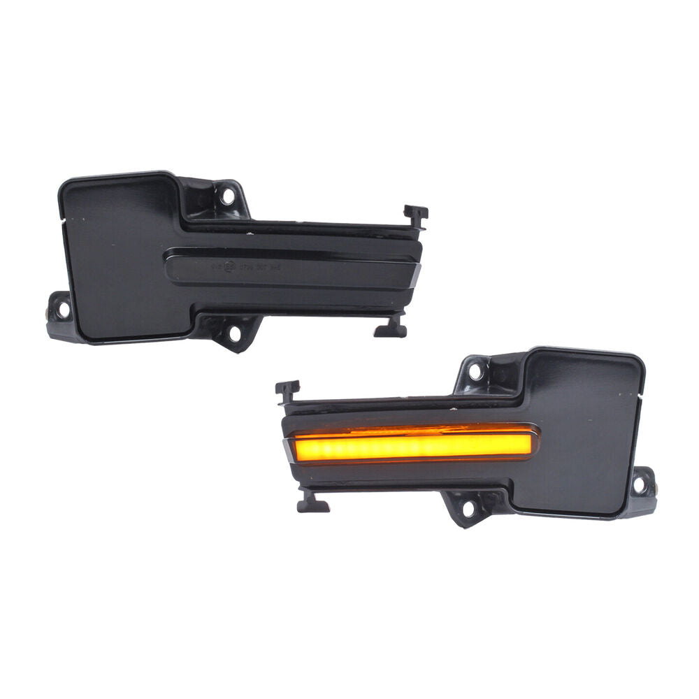 2X Smoked LED Dynamic Side Mirror Turn Signal Lights For Honda Civic 16-21 10th