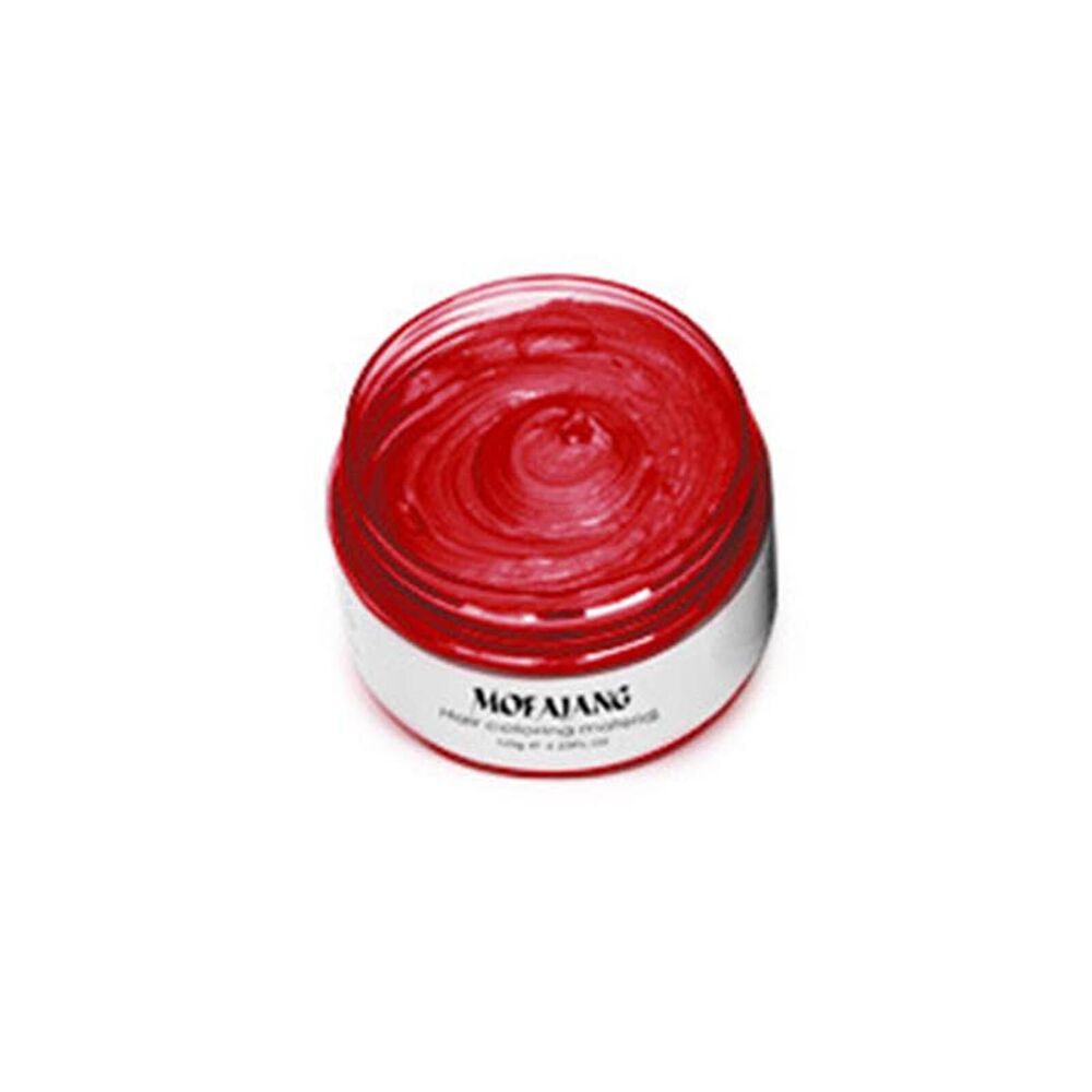 Hair Color Wax Mud Hair Dye Styling Cream DIY Coloring Unisex