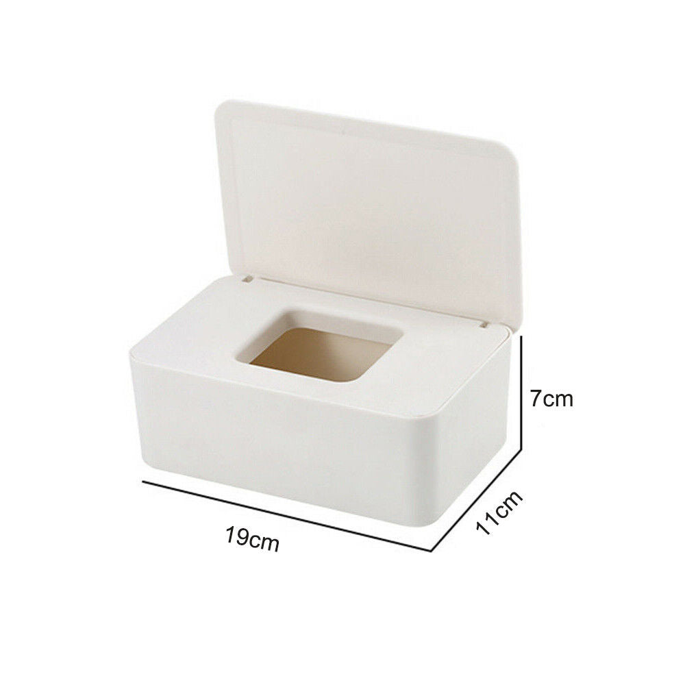 Tissue Box Cover Dispenser Paper Storage Holder Table Napkin Case Organizer Box