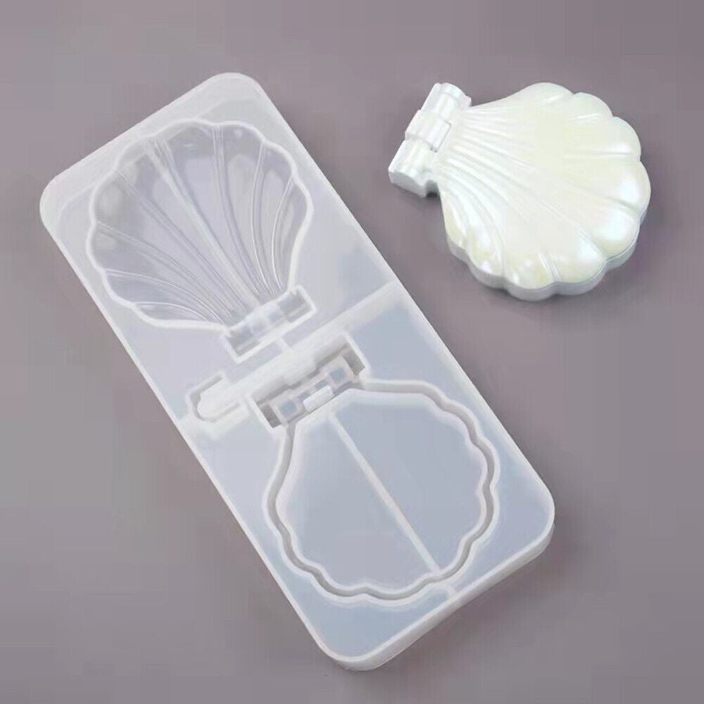 Silicone Make Up Folding Mirror Resin Making Mould Epoxy Mold Casting Craft Tool