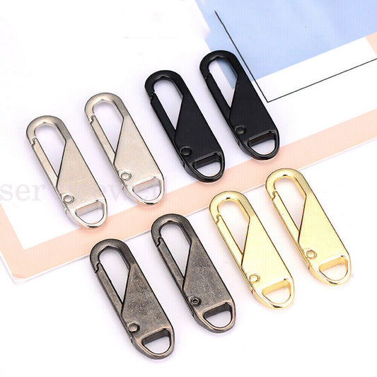 10X Zipper Removable Pull Tab Replacement Luggage Extension Premium Quality