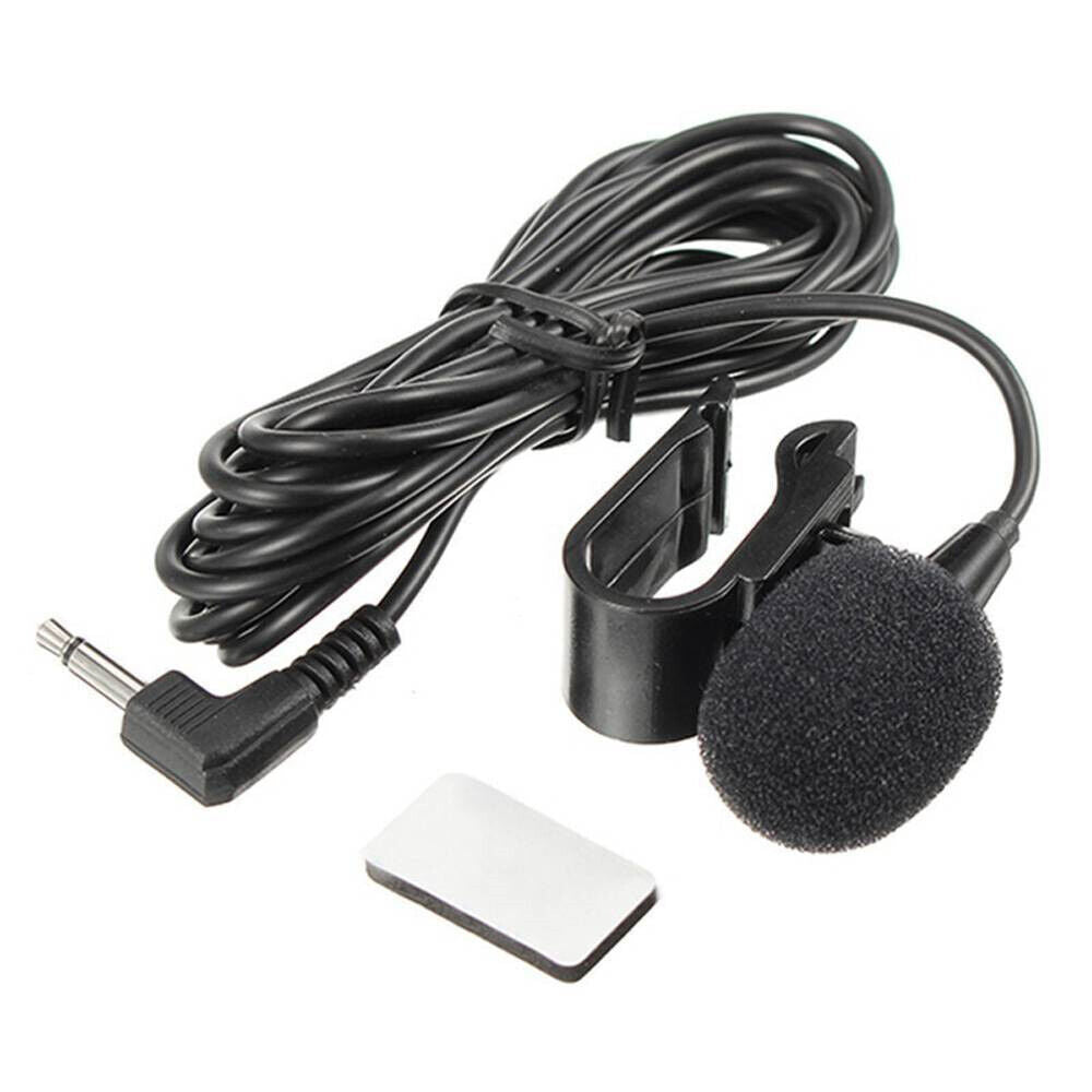 3.5mm Jack Plug head unit Audio Microphone / Mic for PC Car Stereo Bluetooth