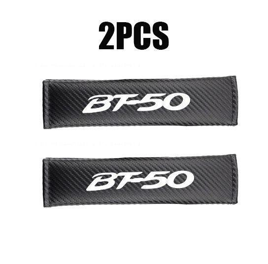 2X For Mazda BT-50 Accessories Car Safety Seat Belt Shoulder Pad Cover Protector