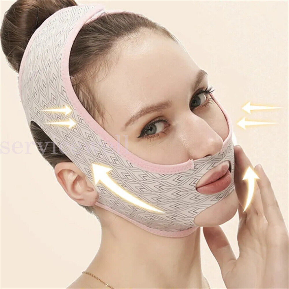 1 Sleep Mask Facial Slimming Strap Face Lifting Belt V Line Shaping Face Masks