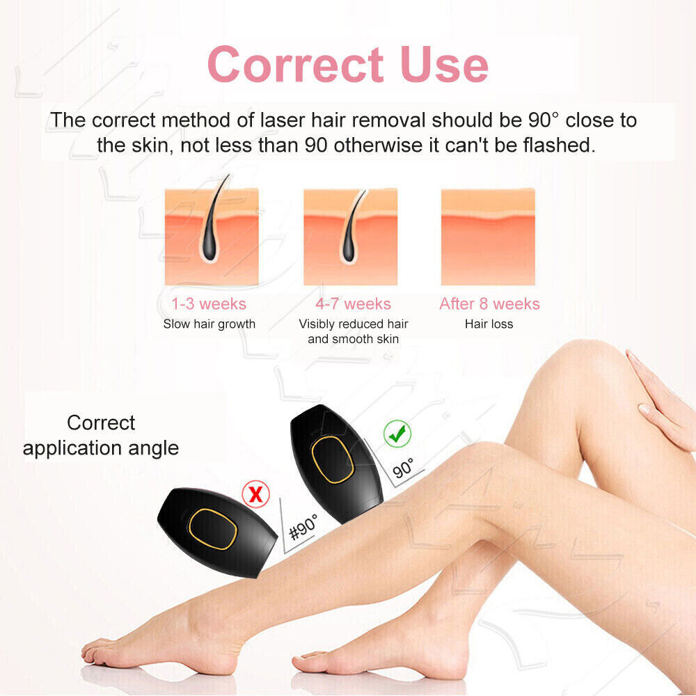 IPL Permanent Laser Hair Removal For Women Men Painless All Body Remover Device