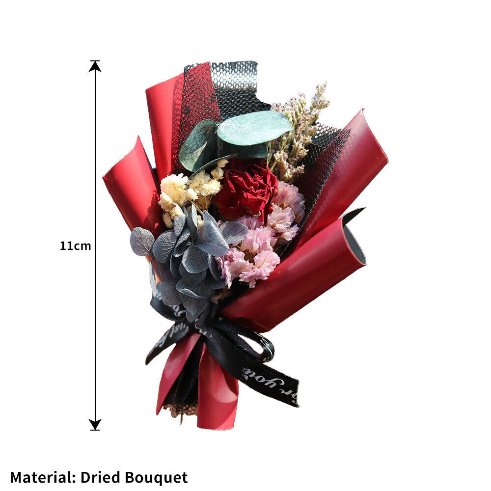 Mini Flowers Bouquet Car Air Freshener Vent Clip Creative Fragrance Clip