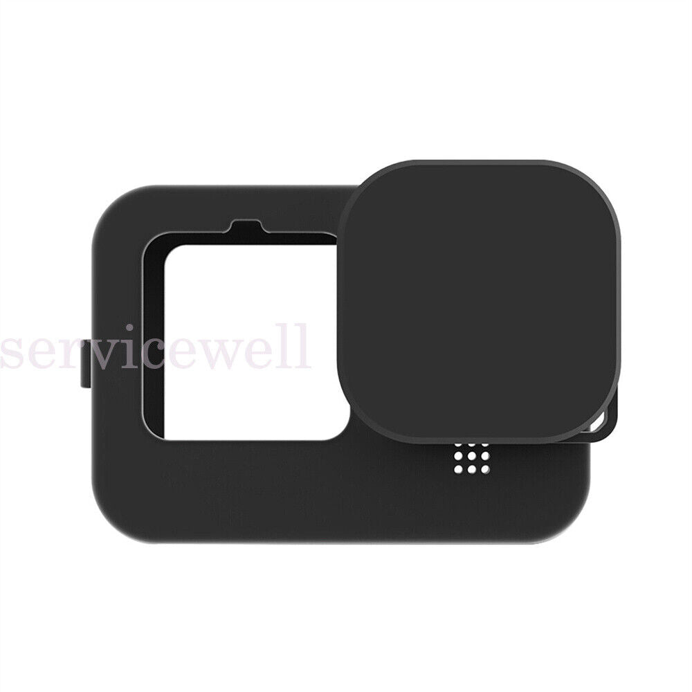 Silicone Case Anti-drop Protective Cover With Lens Cover For GoPro Hero 10/9