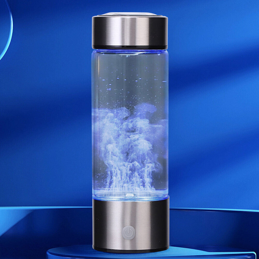 420ml Portable Hydrogen Rich Alkaline Water Ionizer Generator Bottle Cup Mug